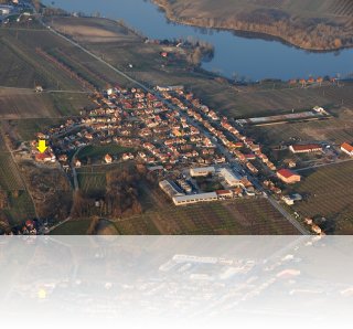 belegrady - letecké foto Ubytování na výsluní